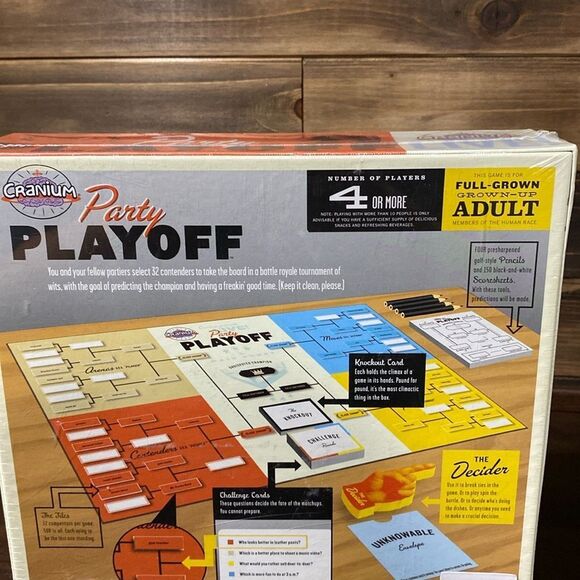 Cranium Presents Party Playoff Game New Sealed - Picture 6 of 7